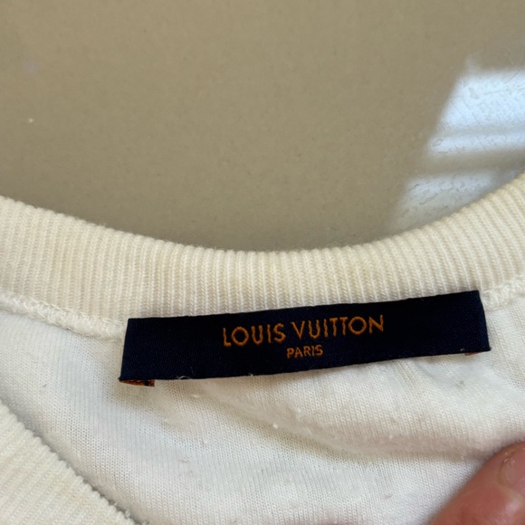LV Monogram Toweling T-Shirt Size M - Picture 3 of 6